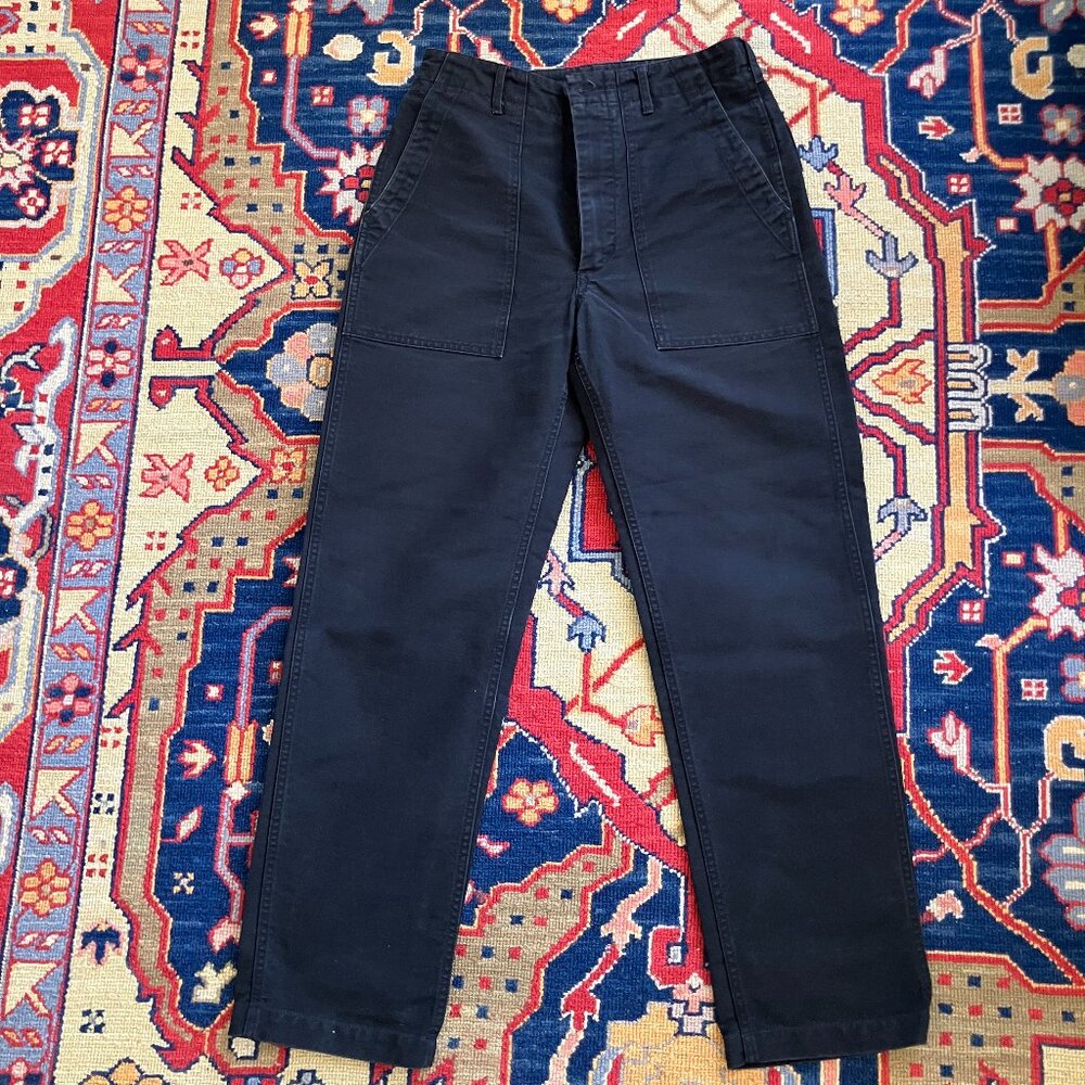 Engineered Garments Black Canvas Style Pants